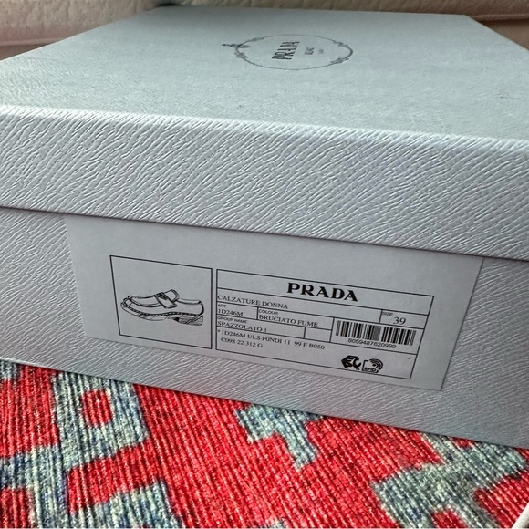 Prada Triangle Logo Loafers - Picture 5 of 12